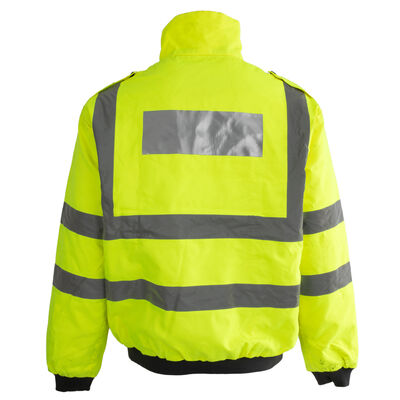 British Hi-Vis Safety Jacket | Lined [7 Jackets/Unit], , large